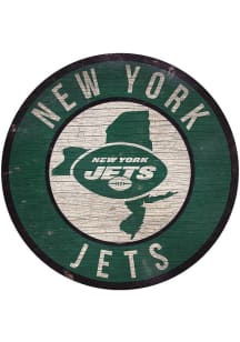 New York Jets 12 in Circle State Sign
