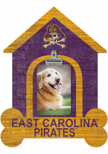 East Carolina Pirates Dog Bone House Clip Picture Frame
