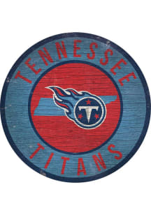 Tennessee Titans 12 in Circle State Sign