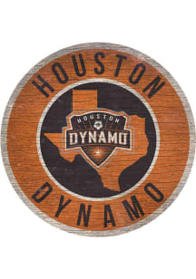 Houston Dynamo 12 in Circle State Sign