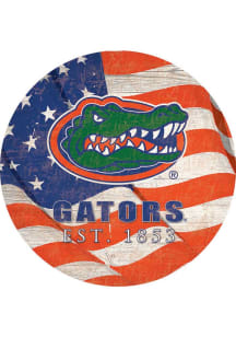 Florida Gators 24in Flag Circle Sign