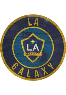 LA Galaxy 12 in Circle State Sign