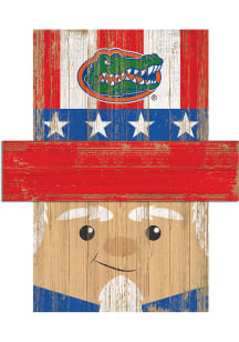 Florida Gators Patriotic Head 6x5 Sign