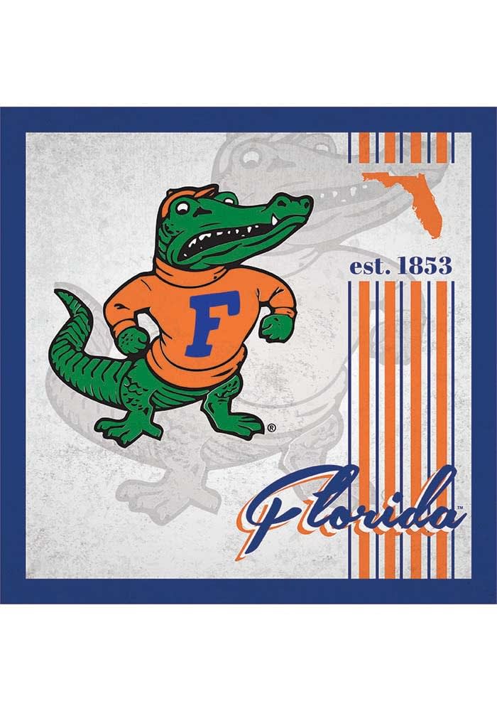 Florida Gators Fight Song Banner Sign