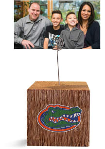Florida Gators Block Spiral Photo Holder Orange Desk Accessory