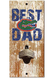 Florida Gators Best Dad Bottle Opener Sign