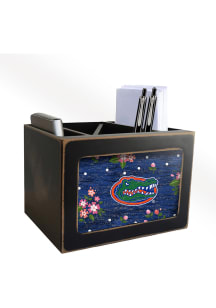 Florida Gators Floral Desktop Organizer Desk Accessory