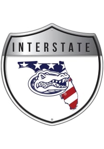 Florida Gators Patriotic Interstate Metal Sign