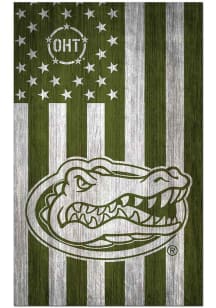 Florida Gators 11x19 OHT Military Flag Sign