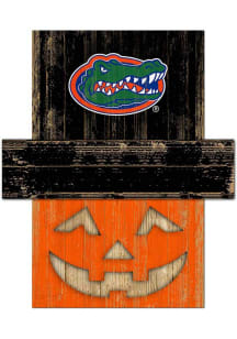 Florida Gators Pumpkin Head Sign