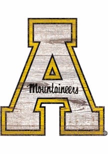 Appalachian State Mountaineers Distressed Logo Cutout Sign