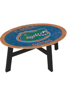 Florida Gators Team Color Logo Orange Coffee Table