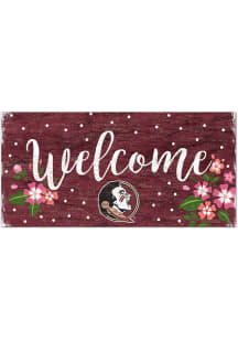 Florida State Seminoles Welcome Floral Sign