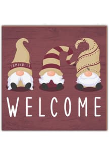 Florida State Seminoles Welcome Gnomes Sign