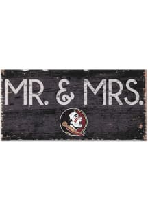 Florida State Seminoles Mr and Mrs Sign