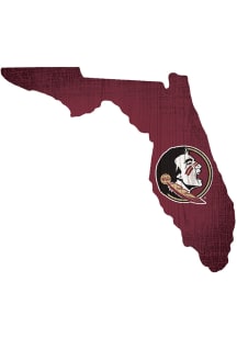 Florida State Seminoles State Cutout Sign