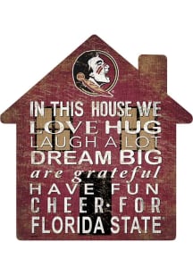 Florida State Seminoles 12 inch House Sign