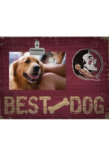 Florida State Seminoles Best Dog Clip Picture Frame