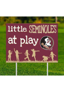 Florida State Seminoles Little Fans at Play Yard Sign