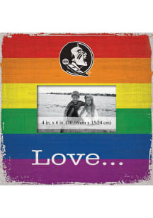 Florida State Seminoles Love Pride Picture Frame