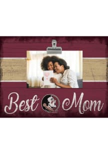 Florida State Seminoles Best Mom Clip Picture Frame