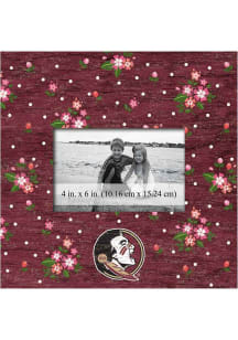 Florida State Seminoles Floral Picture Frame