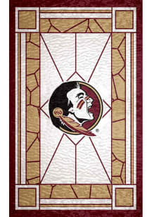 Florida State Seminoles Stained Glass Sign