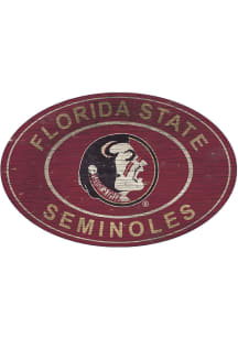 Florida State Seminoles 46 Inch Heritage Oval Sign