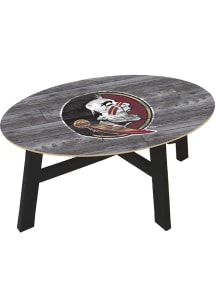Florida State Seminoles Distressed Wood Maroon Coffee Table