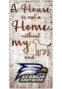 Georgia Southern Eagles A House is not a Home Sign
