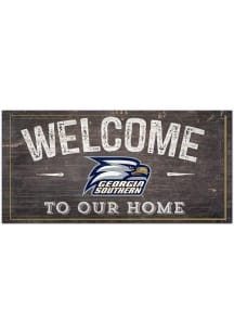 Georgia Southern Eagles Welcome Distressed Sign