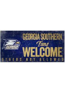 Georgia Southern Eagles Fans Welcome 6x12 Sign