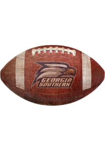Georgia Southern Eagles Baseball Shaped Sign