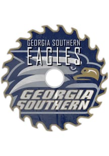 Georgia Southern Eagles Rust Circular Saw Sign