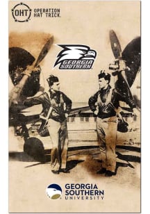 Georgia Southern Eagles Twin Pilots Sign