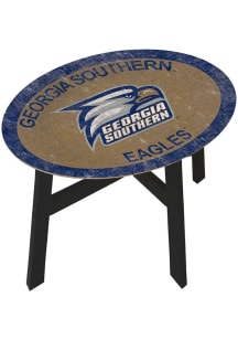 Georgia Southern Eagles Distressed Side Blue End Table