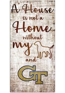 GA Tech Yellow Jackets A House is not a Home Sign