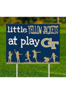 GA Tech Yellow Jackets Little Fans at Play Yard Sign