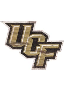 UCF Knights Distressed Logo Cutout Sign