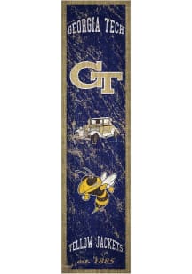 GA Tech Yellow Jackets Heritage Banner 6x24 Sign