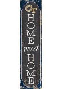 GA Tech Yellow Jackets 24 Inch Home Sweet Home Leaner Sign