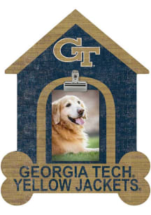 GA Tech Yellow Jackets Dog Bone House Clip Picture Frame
