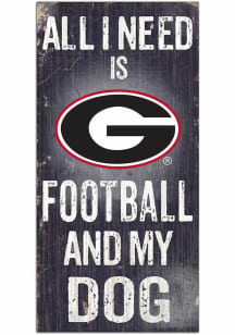 Georgia Bulldogs Football and My Dog Sign