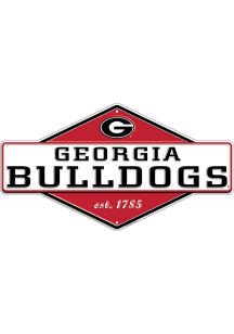 Georgia Bulldogs Diamond Panel Sign