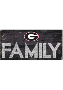 Georgia Bulldogs Family 6x12 Sign