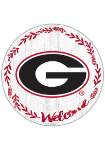 Georgia Bulldogs Welcome Circle Sign