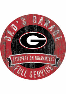 Georgia Bulldogs Dads Garage Sign