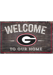 Georgia Bulldogs Welcome to our Home Sign