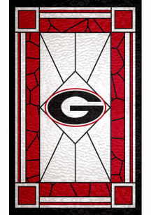 Georgia Bulldogs Stained Glass Sign