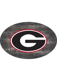 Georgia Bulldogs 46 Inch Distressed Wood Sign